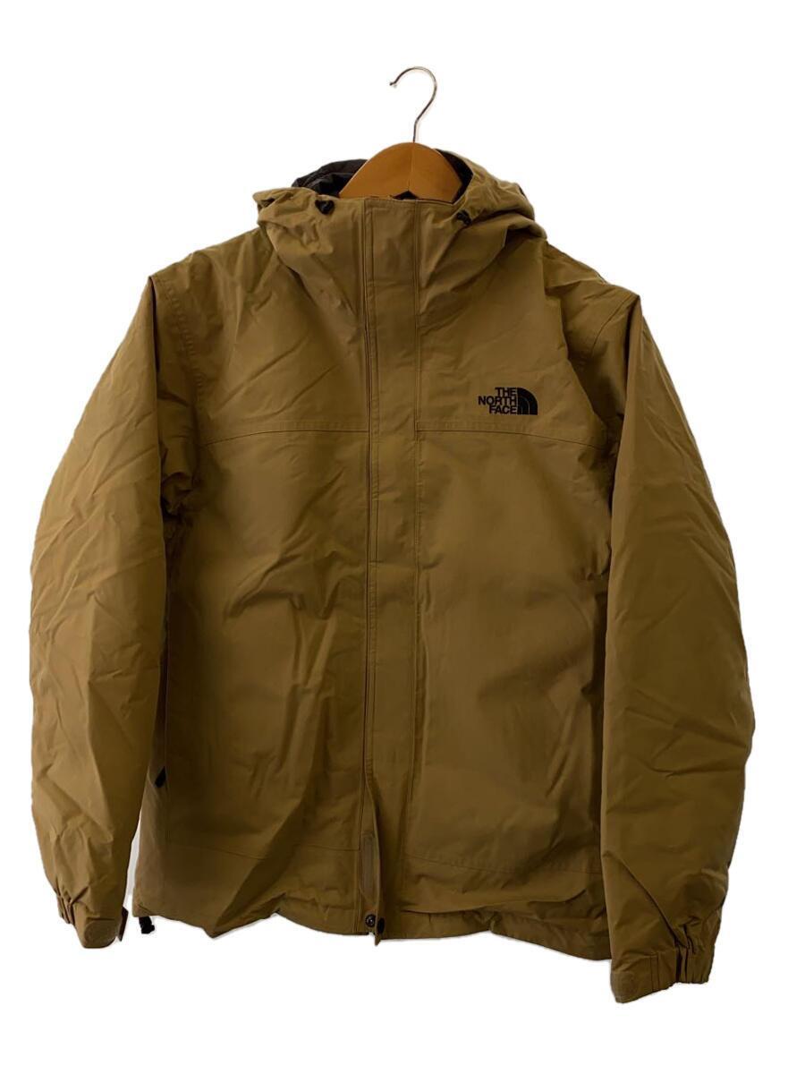 THE NORTH FACE◆CASSIUS TRICLIMATE JACKET_カシウストリクライメイトジャケット/S/ナイロン/BEG/無地