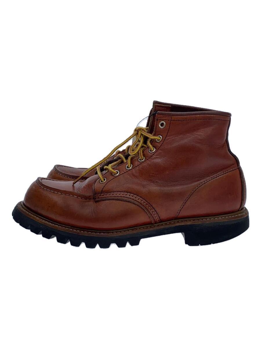 RED WING◆レースアップブーツ/US9.5/BRW/レザー/40484