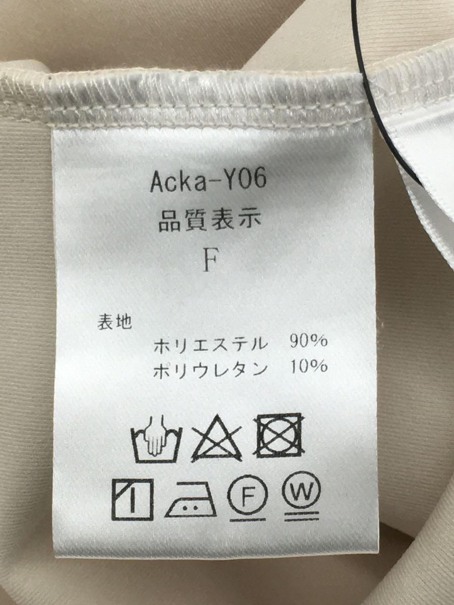 Acka/トップス/FREE/ポリエステル/IVO/ACKA-Y06_画像4