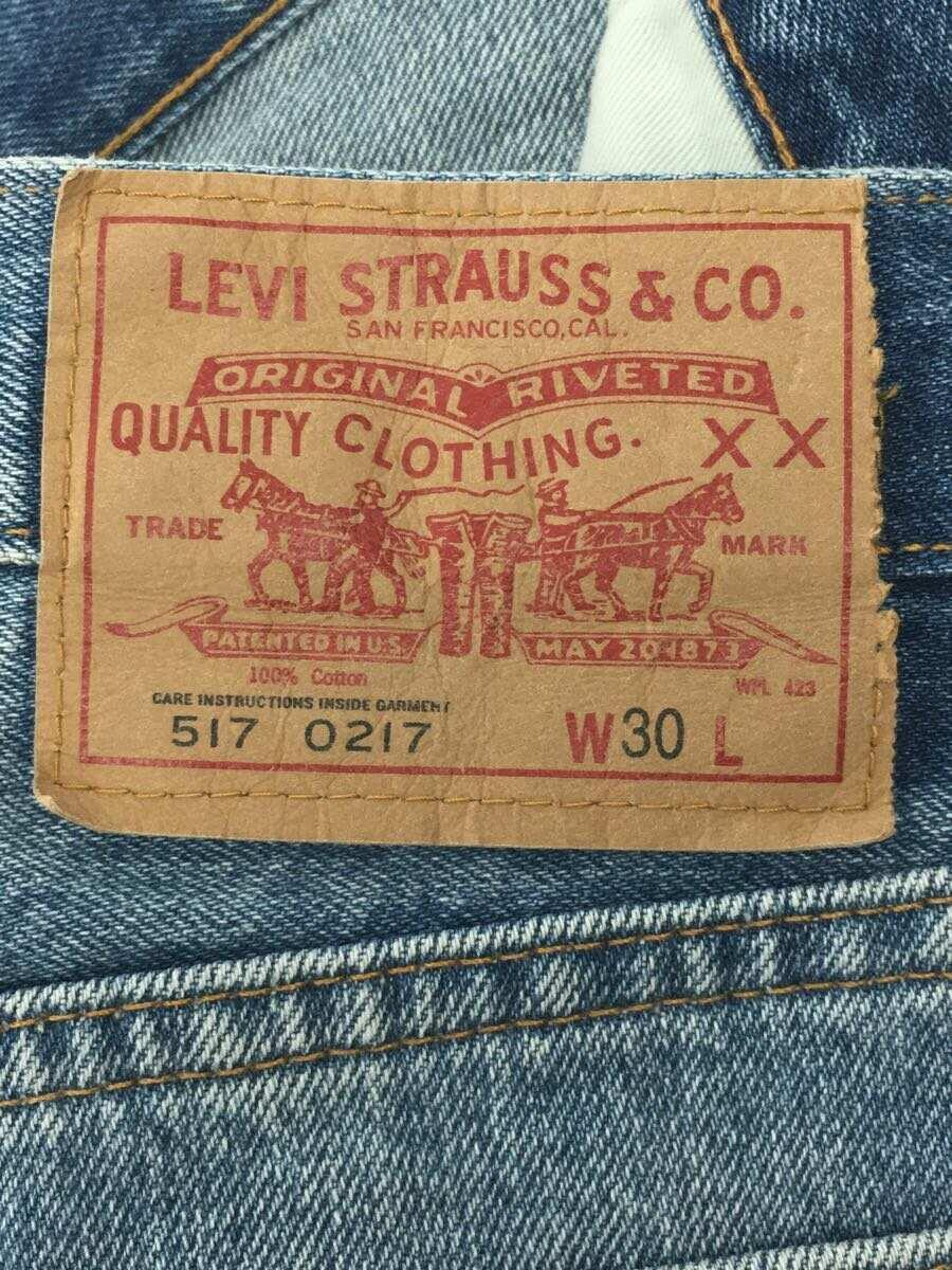 Levi’s Vintage Clothing◆ブーツカットパンツ/30/デニム/IDG/無地/85192-0001_画像4