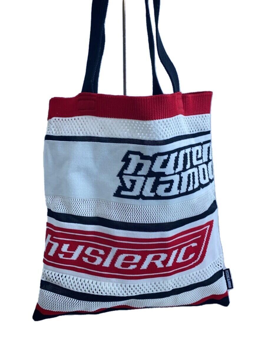 HYSTERIC GLAMOUR◆トートバッグ/-/WHT