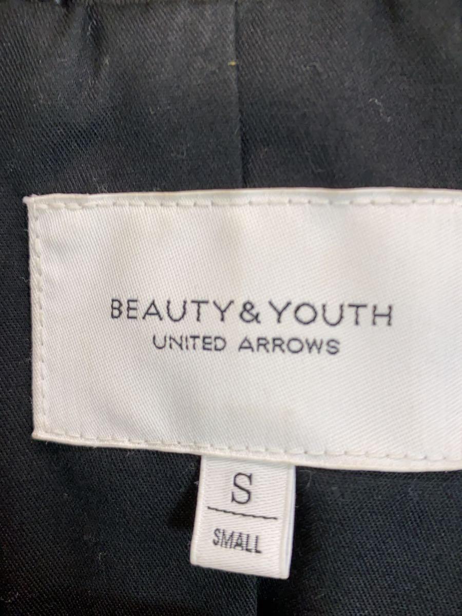 BEAUTY&YOUTH UNITED ARROWS◆ダブルライダースジャケット/S/-/BLK/1625-199-3792_画像3