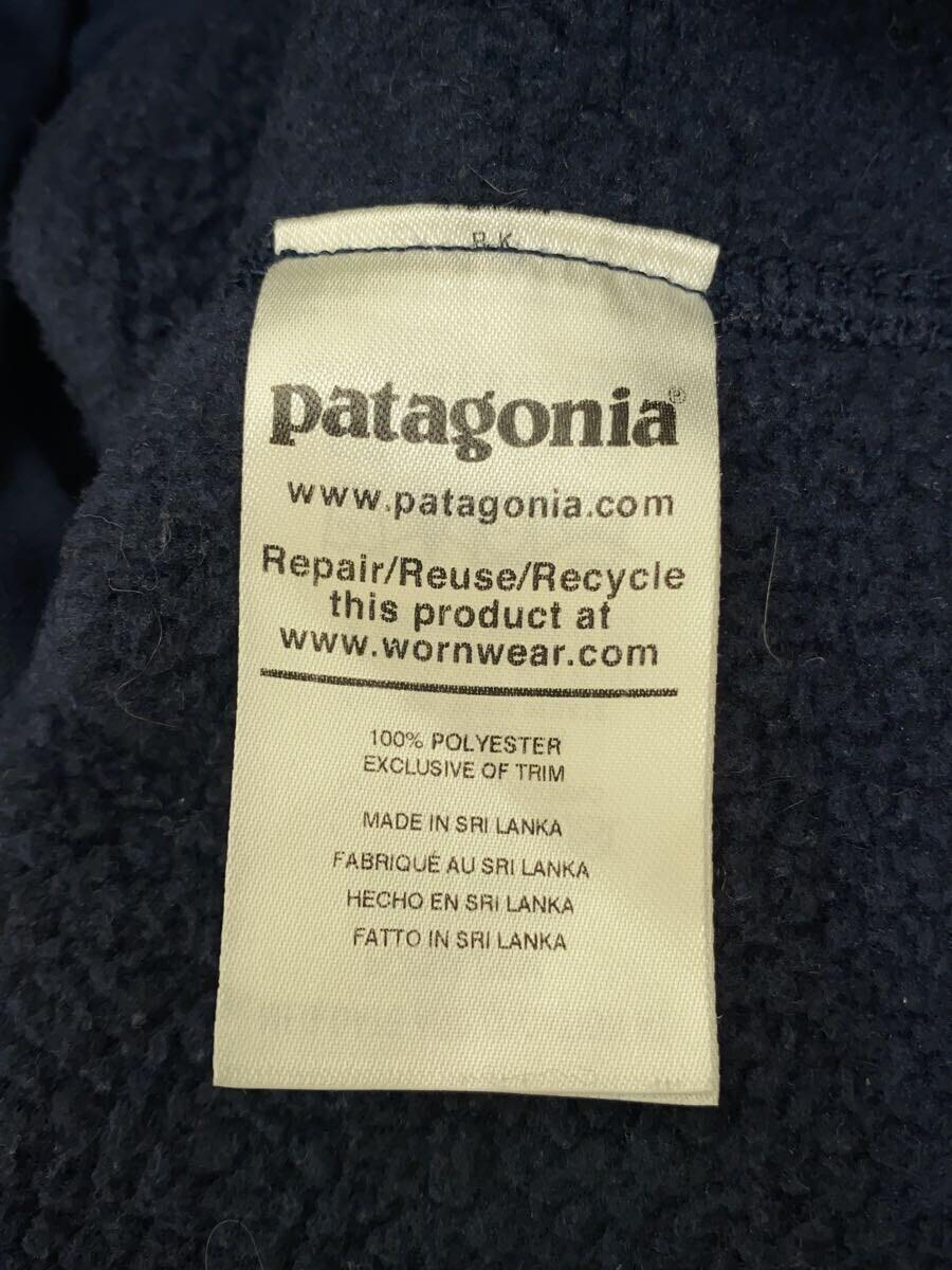 patagonia◆フリースジャケット/S/ポリエステル/NVY/25528fa20_画像4