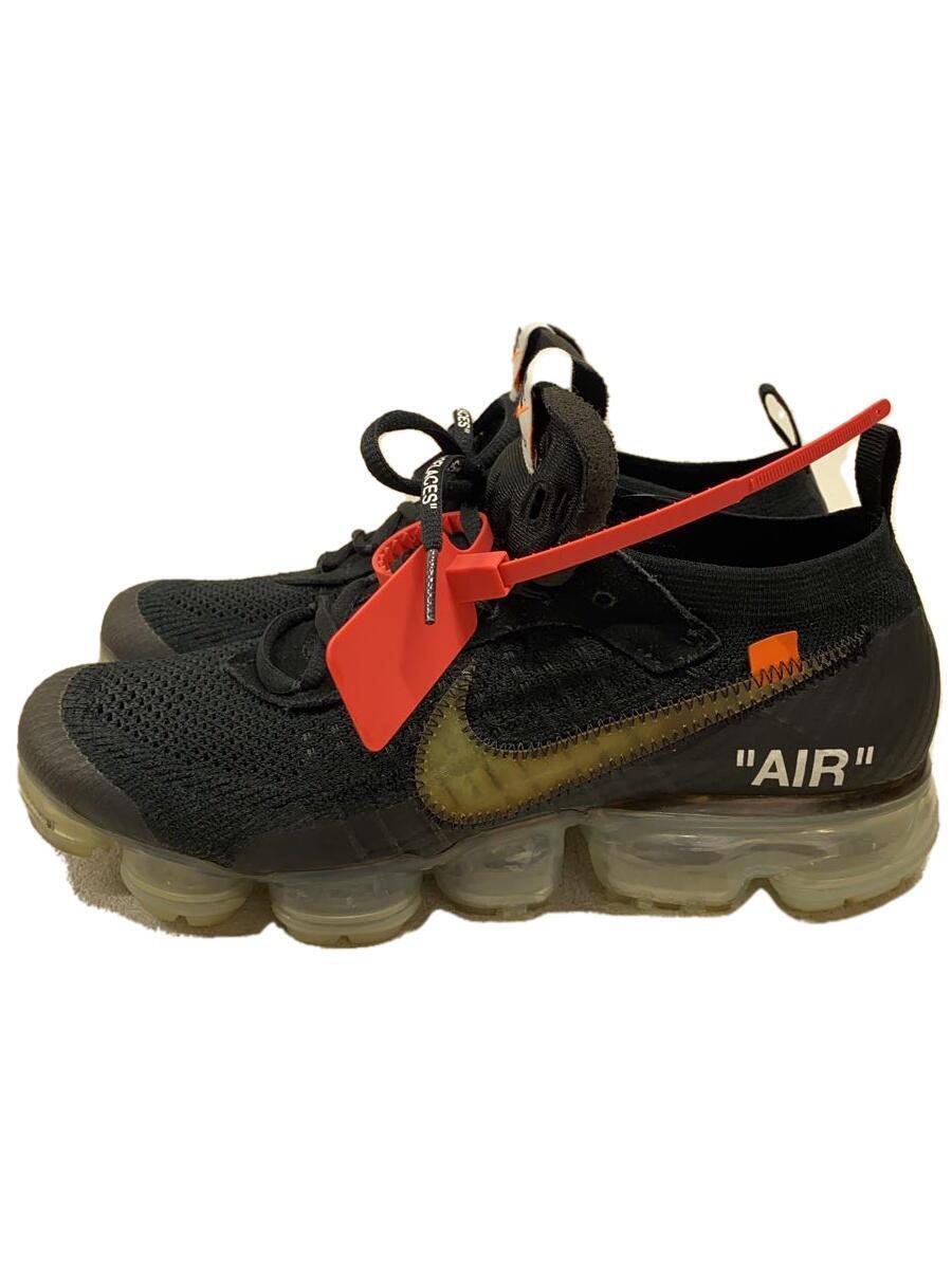 NIKE◆THE 10 AIR VAPORMAX FK OFF-WHITE VIRGIL ABLOH/ブラック/26.5cm/B