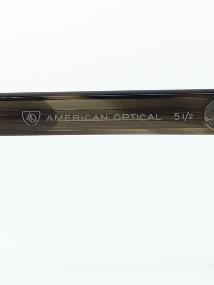 AMERICAN OPTICAL◆50s-60s/モデル Ph.D./ヴィンテージ/サングラス/-/ベッコウ柄/BRW/CLR/メンズ_画像4