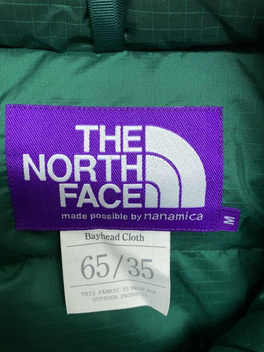 THE NORTH FACE PURPLE LABEL◆ダウンジャケット/S/ポリエステル/GRN/無地/ND2068N_画像3