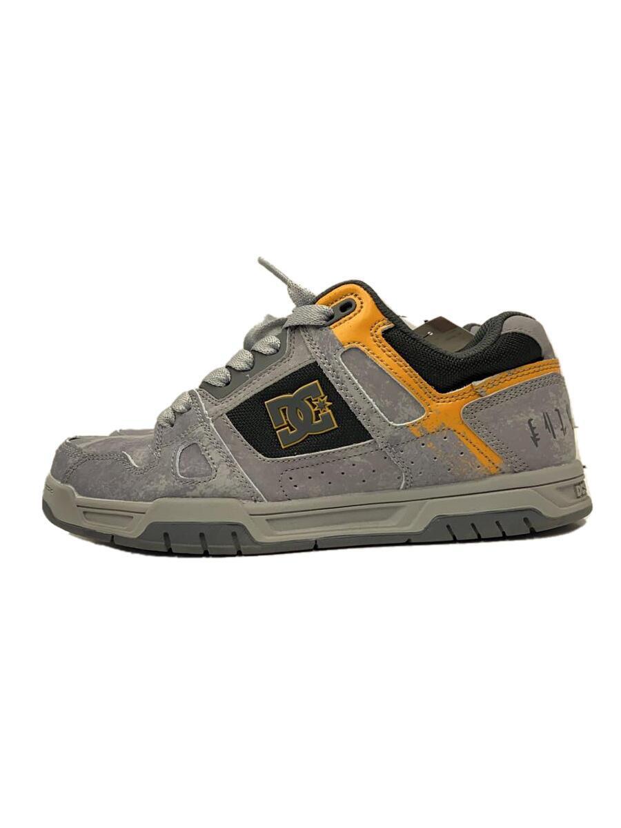 DC SHOES◆ローカットスニーカー/25.5cm/GRY/ADYS100803_画像1