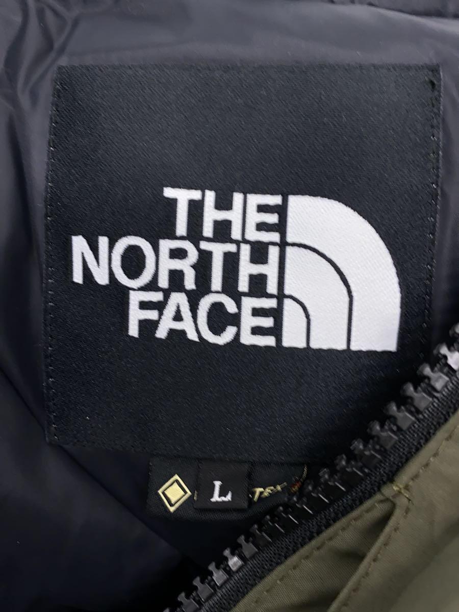 THE NORTH FACE◆MOUNTAIN DOWN COAT_マウンテンダウンコート/L/ナイロン/KHK