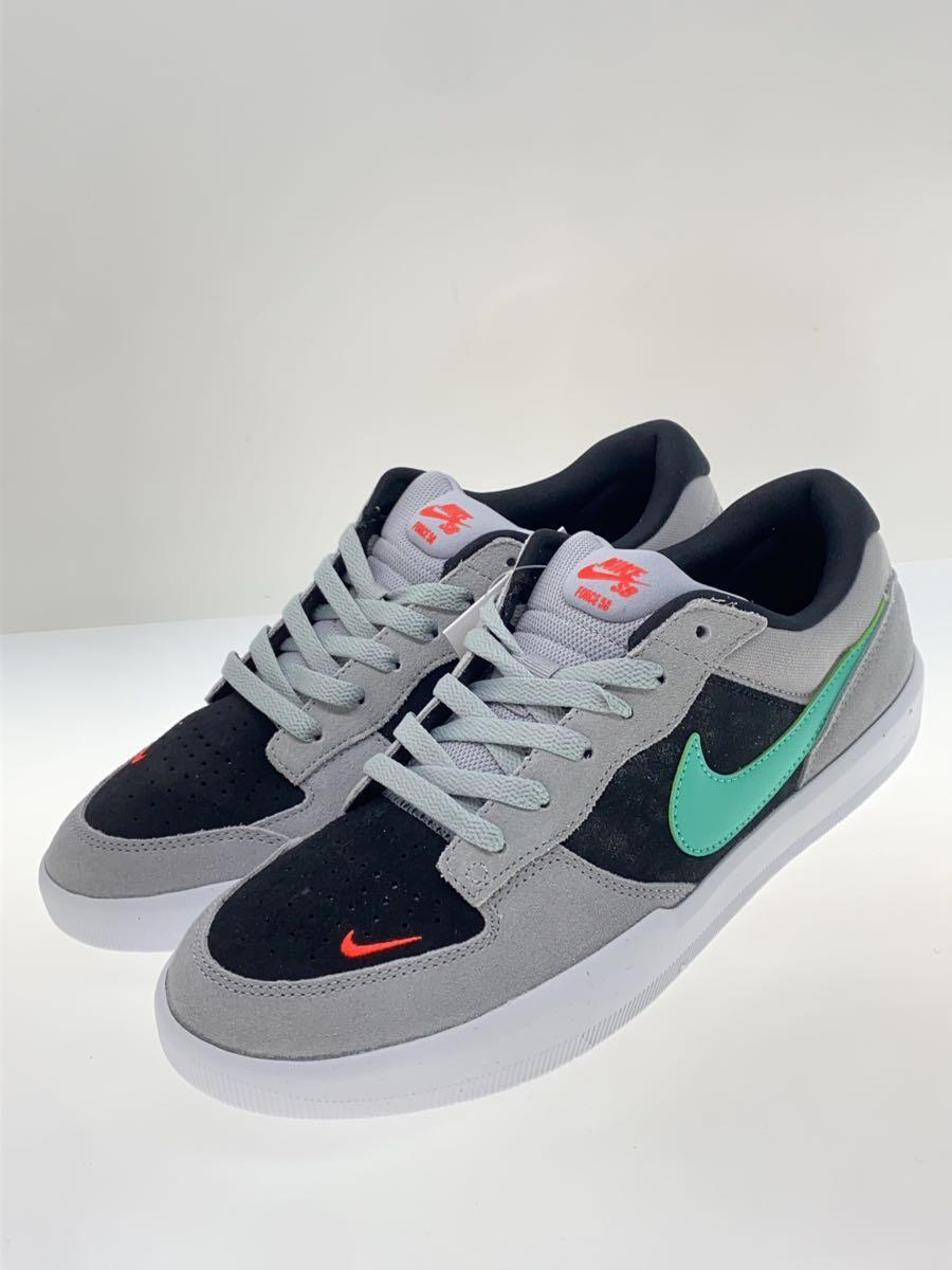 NIKE◆SB FORCE 58_エスビー フォース 58/27.5cm/GRY/スウェード/ナイキ_画像2