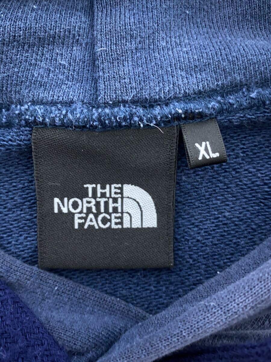 THE NORTH FACE◆パーカー/XL/コットン/NVY/無地/nt61801x_画像3