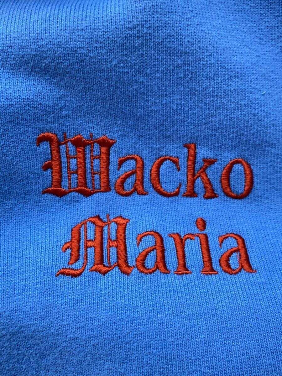 WACKO MARIA◆パーカー/XL/BLU/WASHED HEAVY WEIGHT PULLOVER HOODED SWEAT SHIRT_画像7