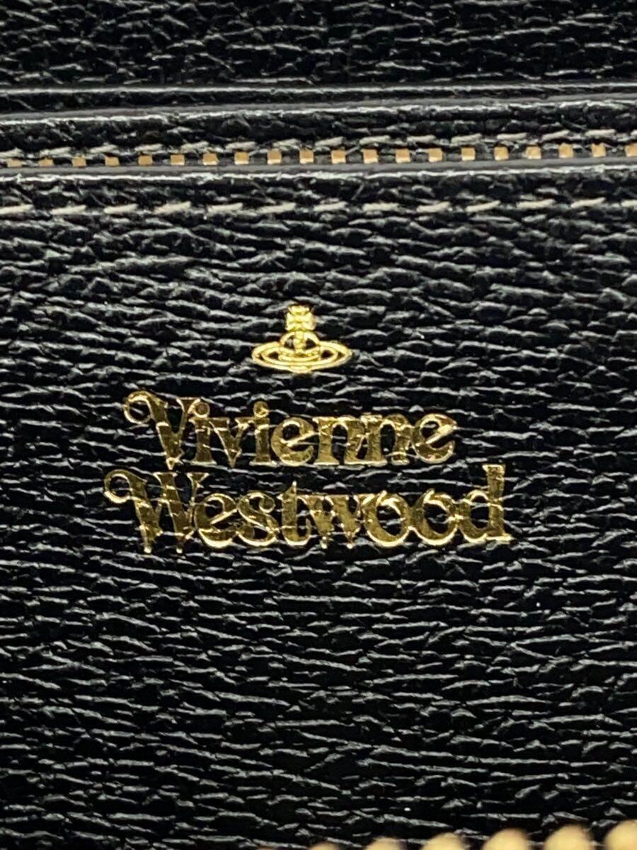 Vivienne Westwood◆長財布/-/BLK/レディース_画像3