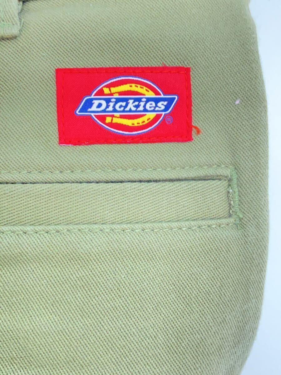 DICKIES◆ボトム/-/コットン/KHK/無地_画像4