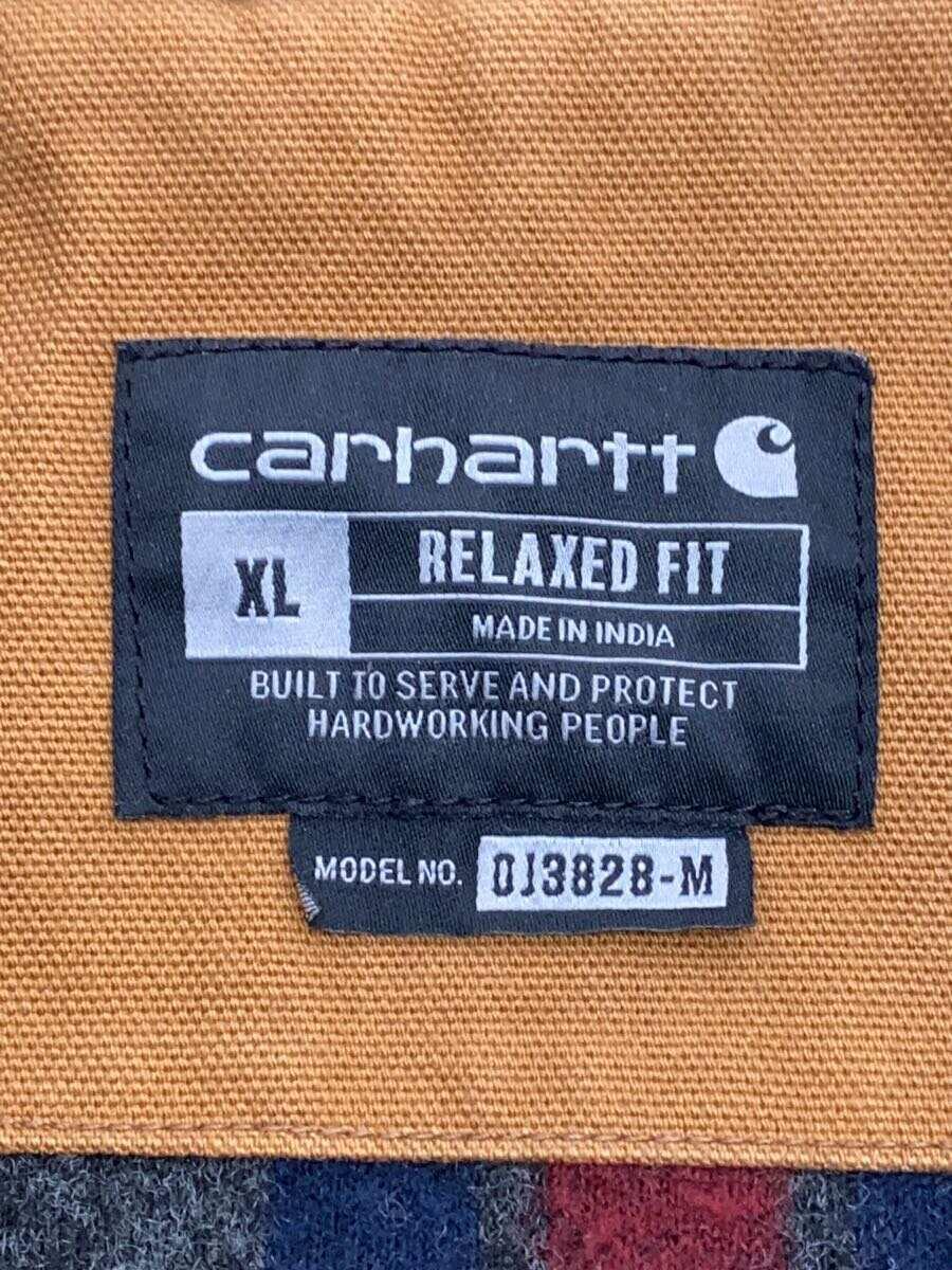 Carhartt◆ジャケット/XL/コットン/BRW/無地/OJ3828-M_画像3