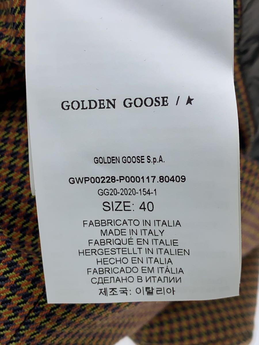 GOLDEN GOOSE◆テーラードジャケット/40/-/マルチカラー/チェック/GG20-2020-154-1_画像4