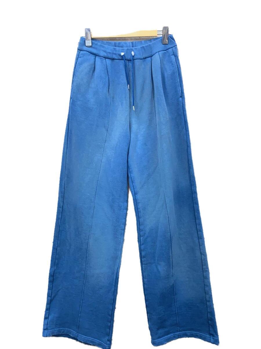 DAIRIKU◆ボトム/S/コットン/BLU/無地/23aw c-4/Vintage Wash Wide Sweat Pants