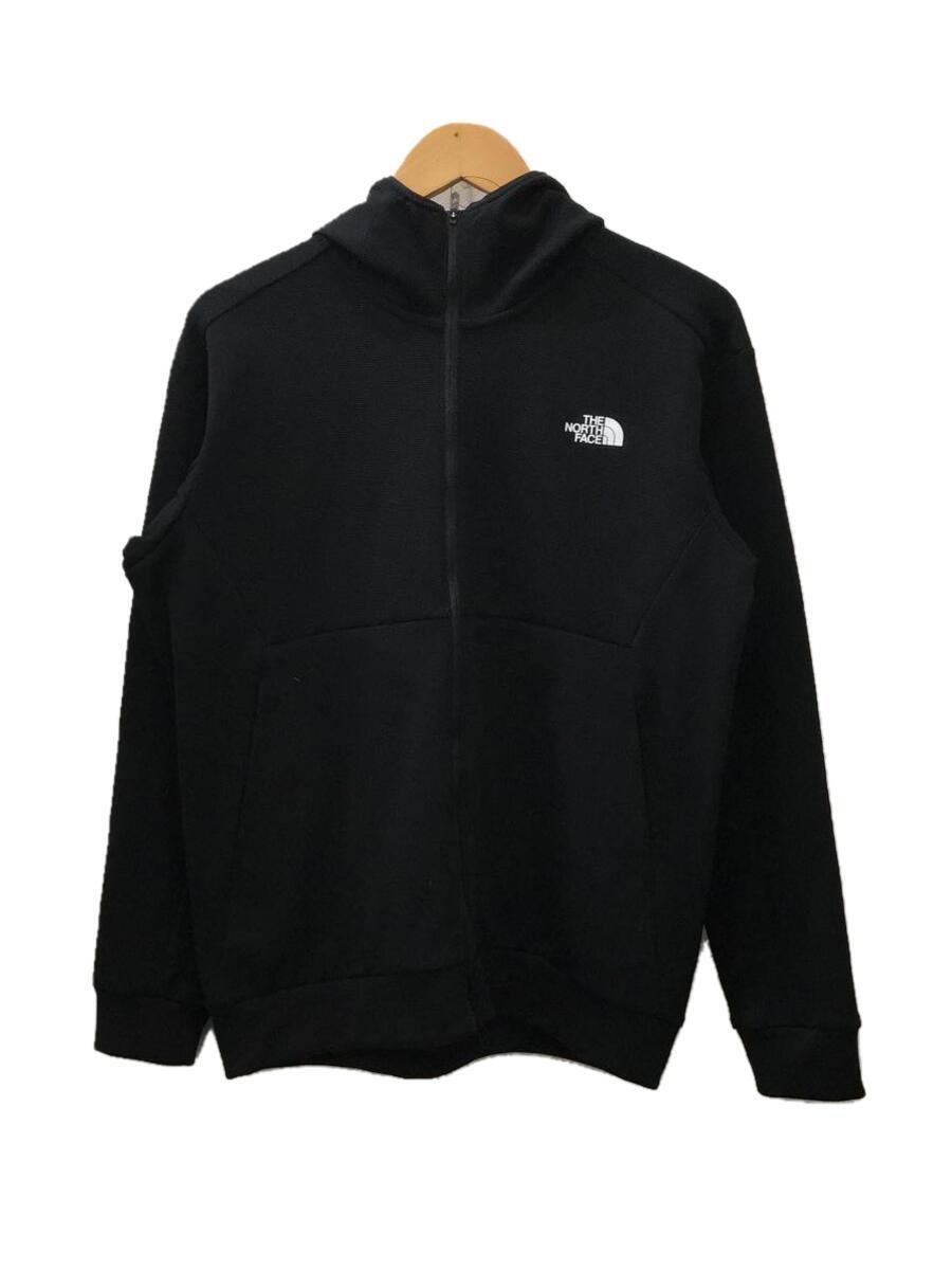 THE NORTH FACE◆AMBITION HOODIE_アンビションフーディ/L/ポリエステル/BLK