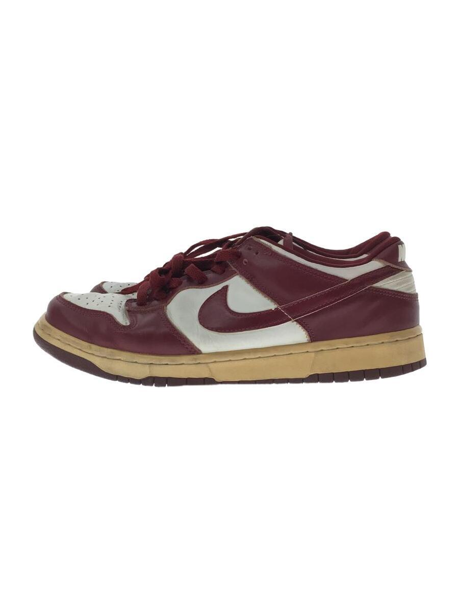 NIKE◆DUNK LOW/ダンクロー/ホワイト/630358-161/27.5cm/WHT