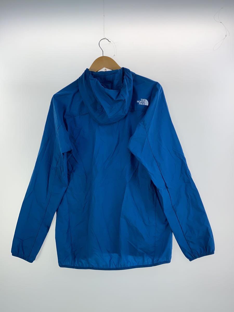 THE NORTH FACE◆SWALLOWTAIL VENT HOODIE_スワローテイルベントフーディ/XL/ナイロン/BLU/無地_画像2