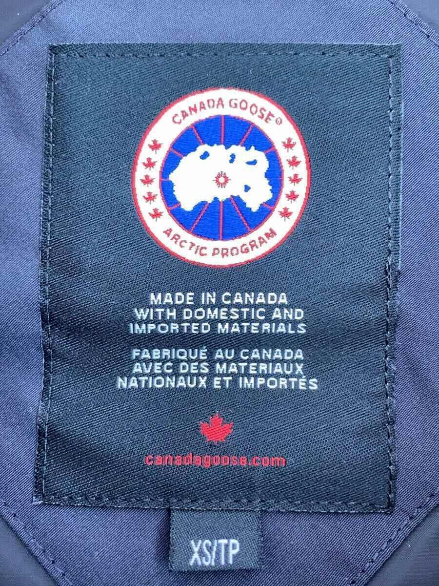 CANADA GOOSE◆FREESTYLE Crew Vest/ダウンジャケット/XS/ナイロン/BLK/4154_画像3