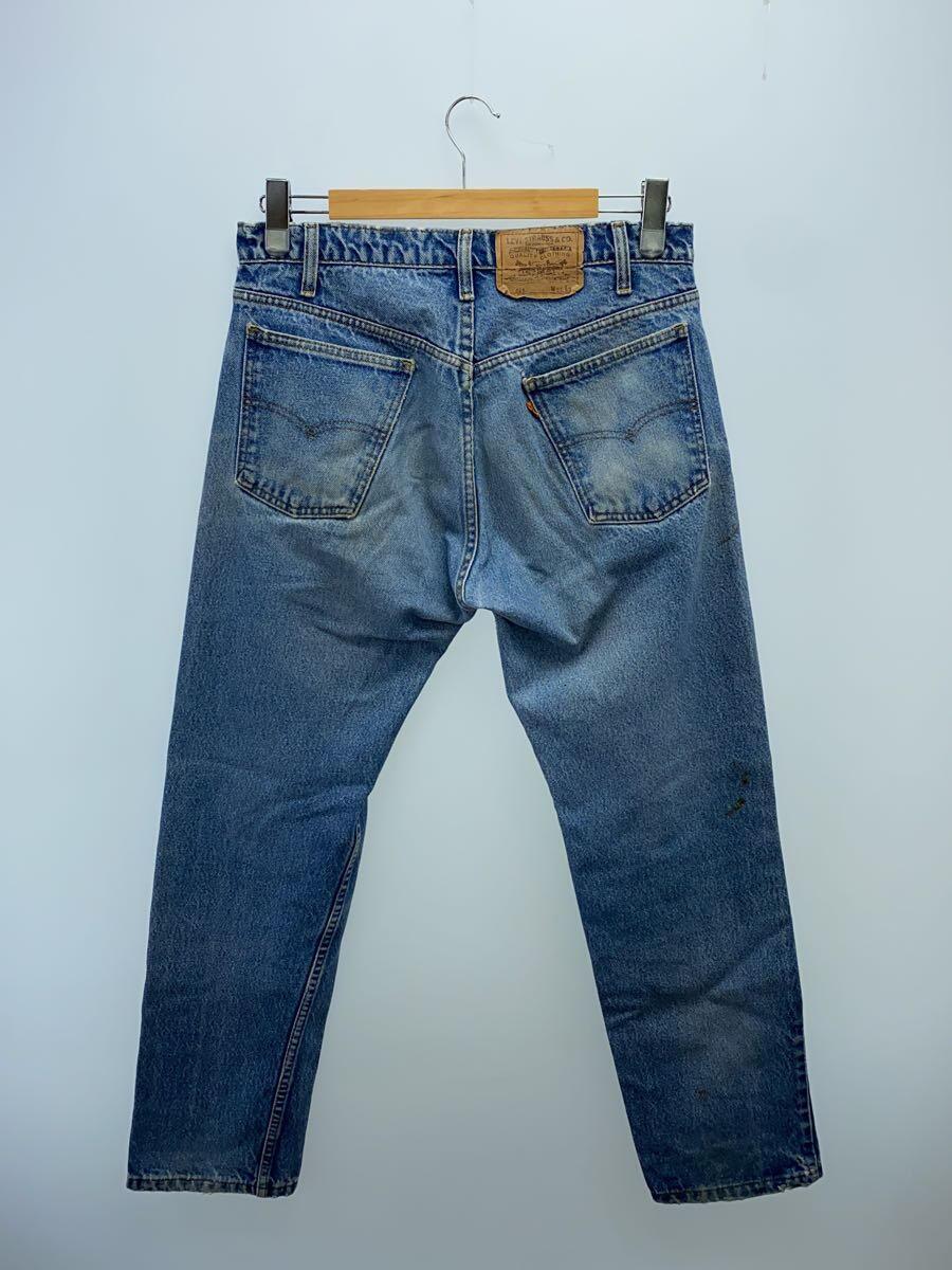 Levi’s◆505/オレンジタグ/USA/ストレートパンツ/33/コットン/BLU/ブルー/アオ/無地_画像2