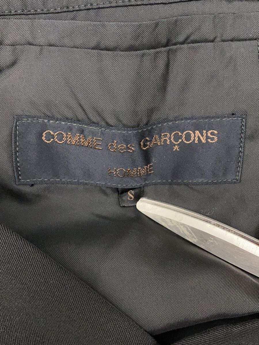 COMME des GARCONS HOMME◆テーラードジャケット/S/コットン/BLK/無地/hj-10037s_画像3