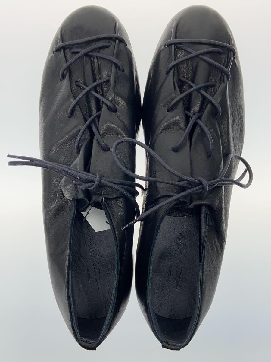 yohji yamamoto POUR HOMME◆SCRATCHED SOFT LEATHER SHOES/シューズ/28cm/ブラック/レザー_画像3