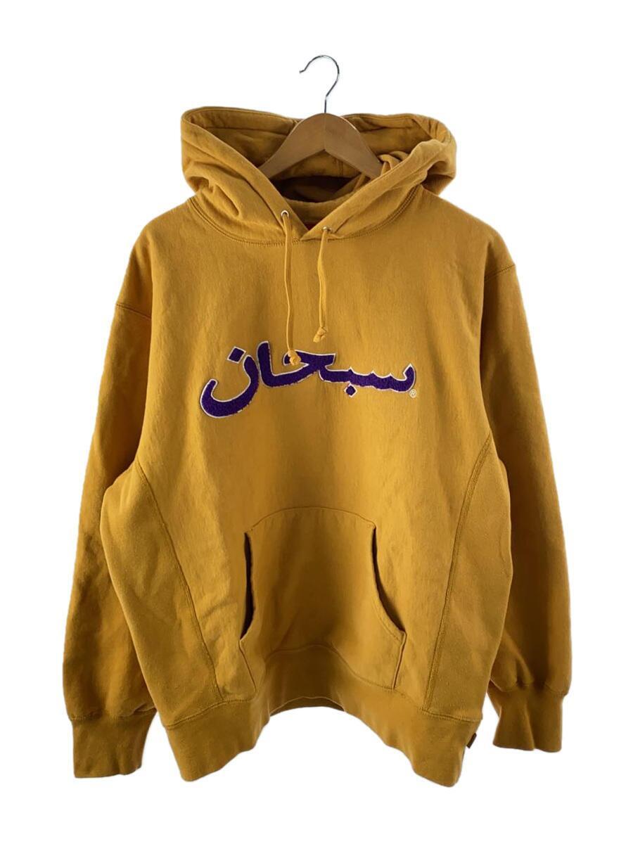 Supreme◆Arabic Logo Hooded Sweatshirt/パーカー/M/コットン/YLW