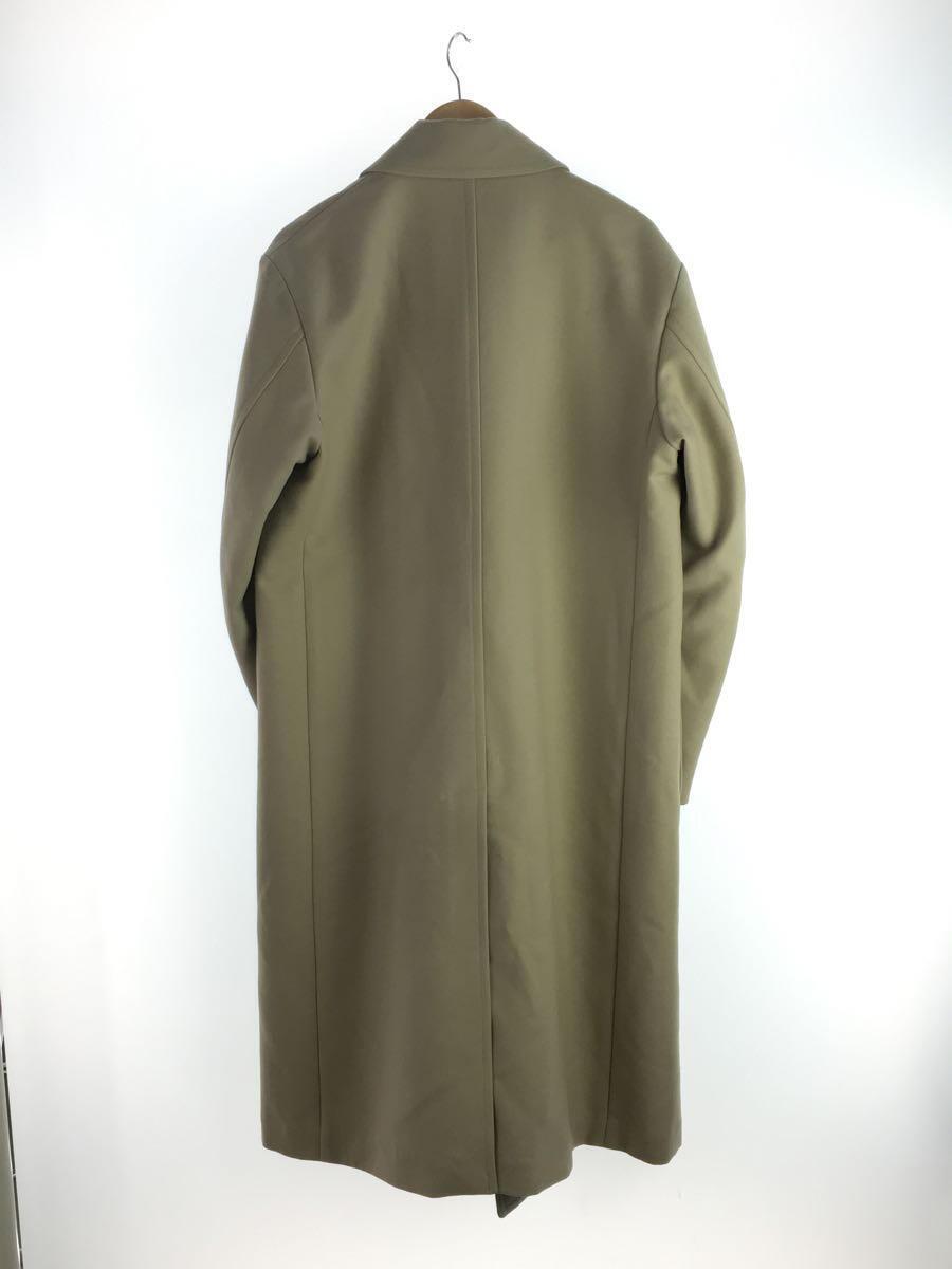 08 sircus◆double cloth melton coat/コート/5/ウール/BEG/S17AM-C003_画像2