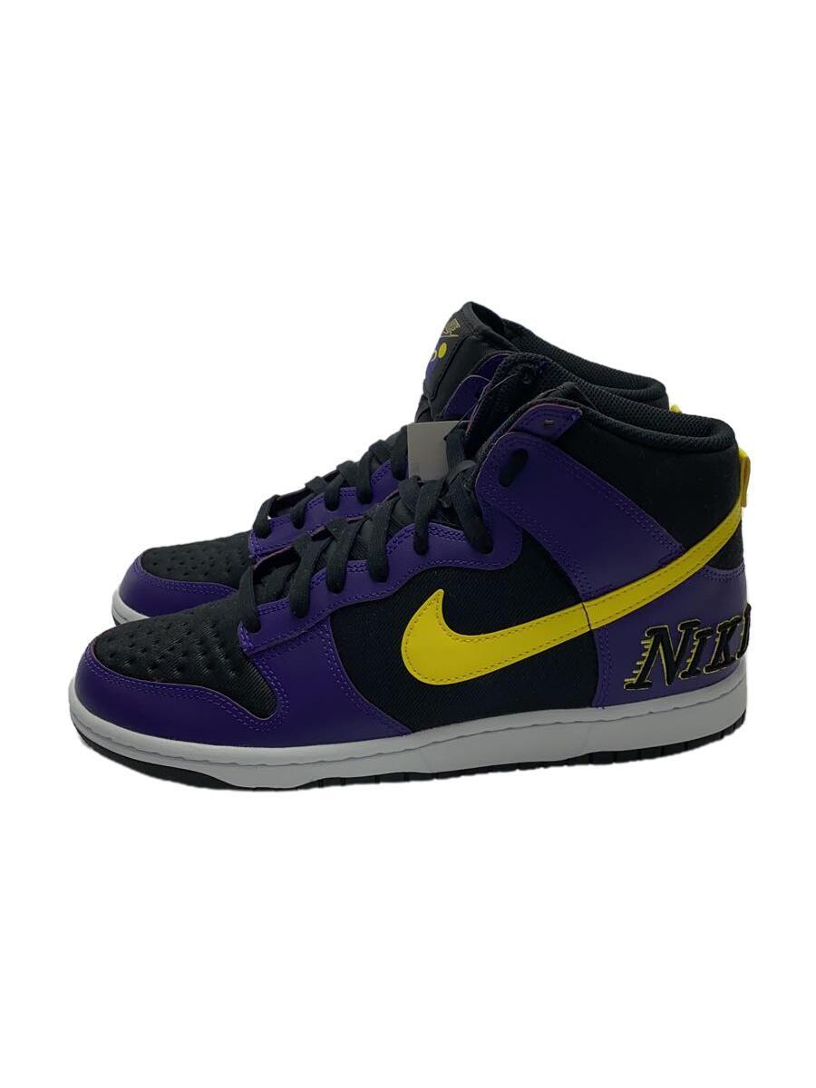 NIKE◆DUNK HI PRM EMB_ダンク ハイ プレミアム エンベデッド/27cm/PUP/DH0642-001