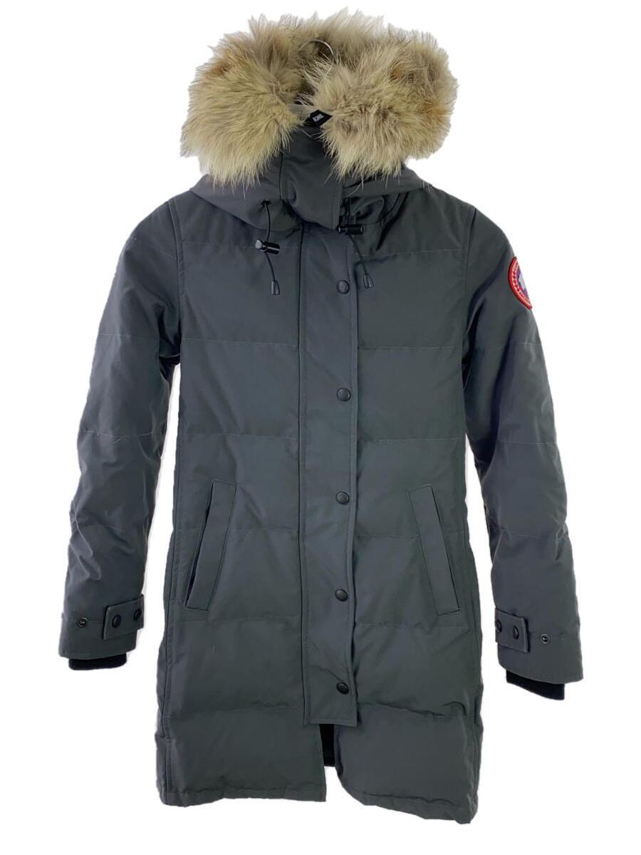 CANADA GOOSE◆ロングダウンジャケット/XS/ナイロン/GRY/2302JL