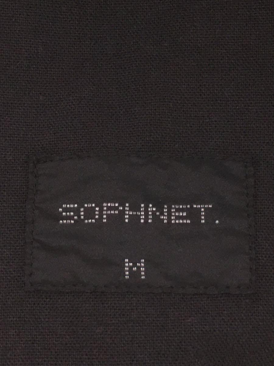 SOPHNET.◆ベスト/M/コットン/BLK/SOPH-120084_画像3