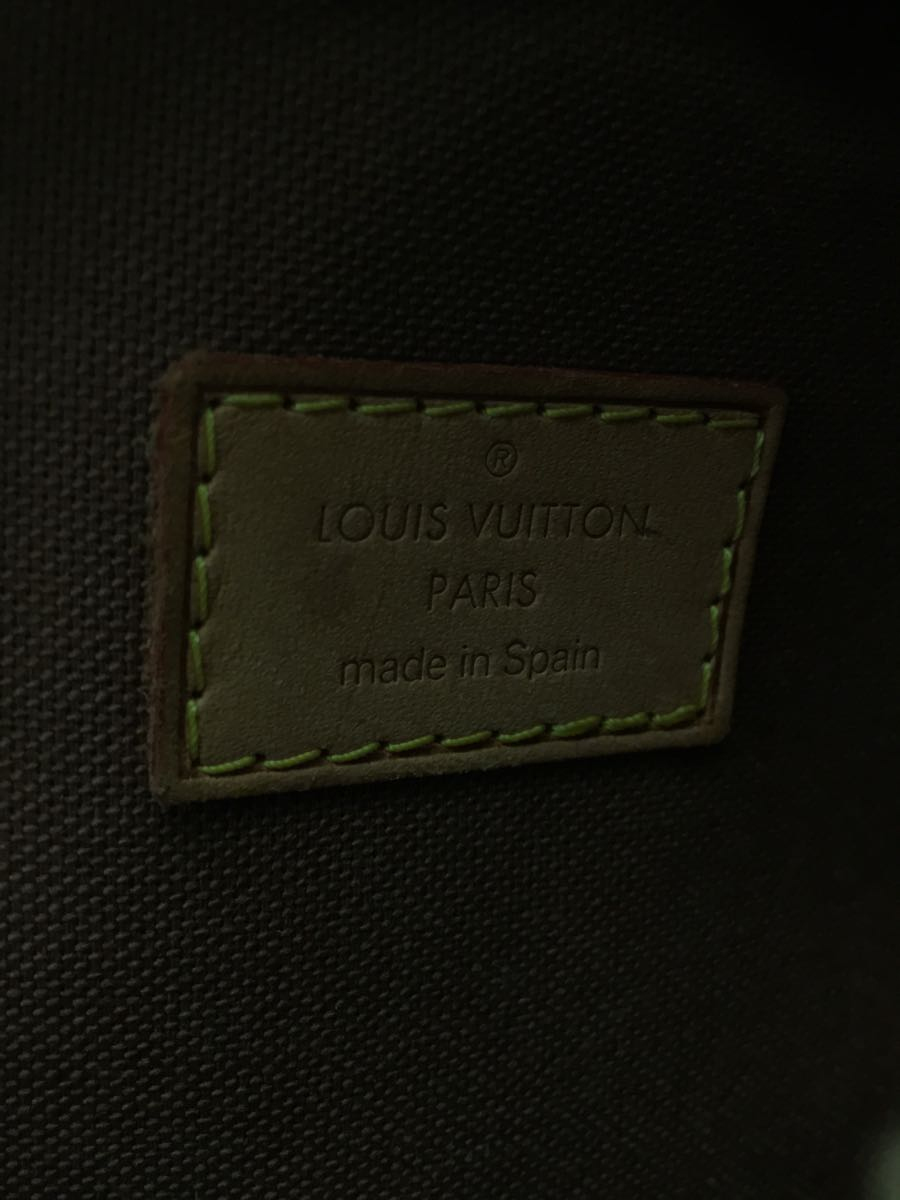 LOUIS VUITTON◆ポシェット・ガンジュ_モノグラム_BRW/PVC/BRW/総柄_画像3