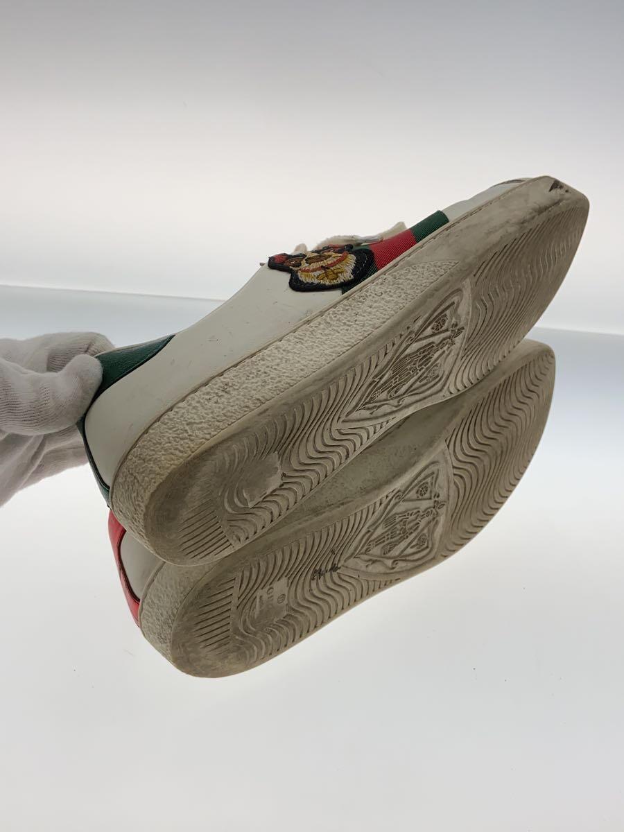 GUCCI◆ローカットスニーカー/US7.5/WHT/501907/使用感有り_画像4