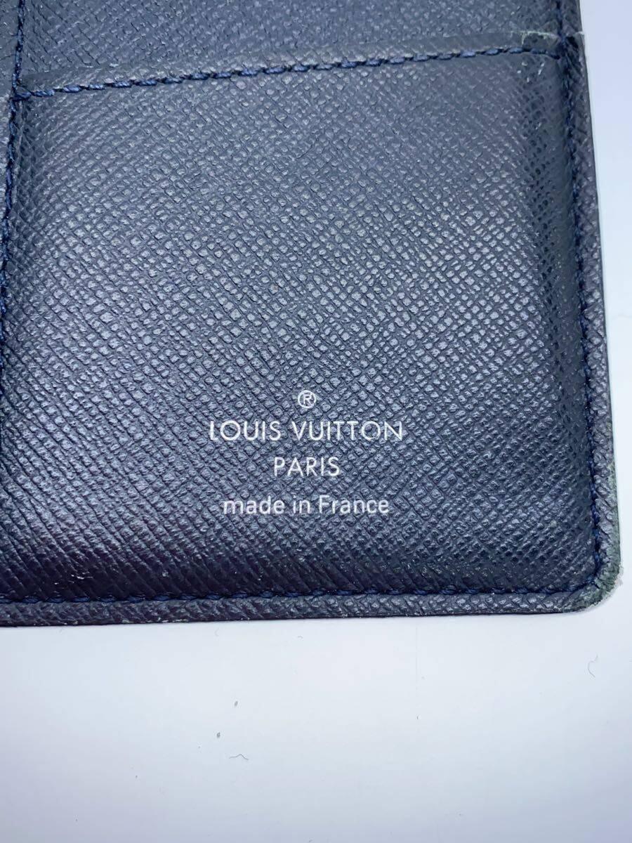 LOUIS VUITTON◆長財布/レザー/BLK/無地/メンズ/SP4193_画像3