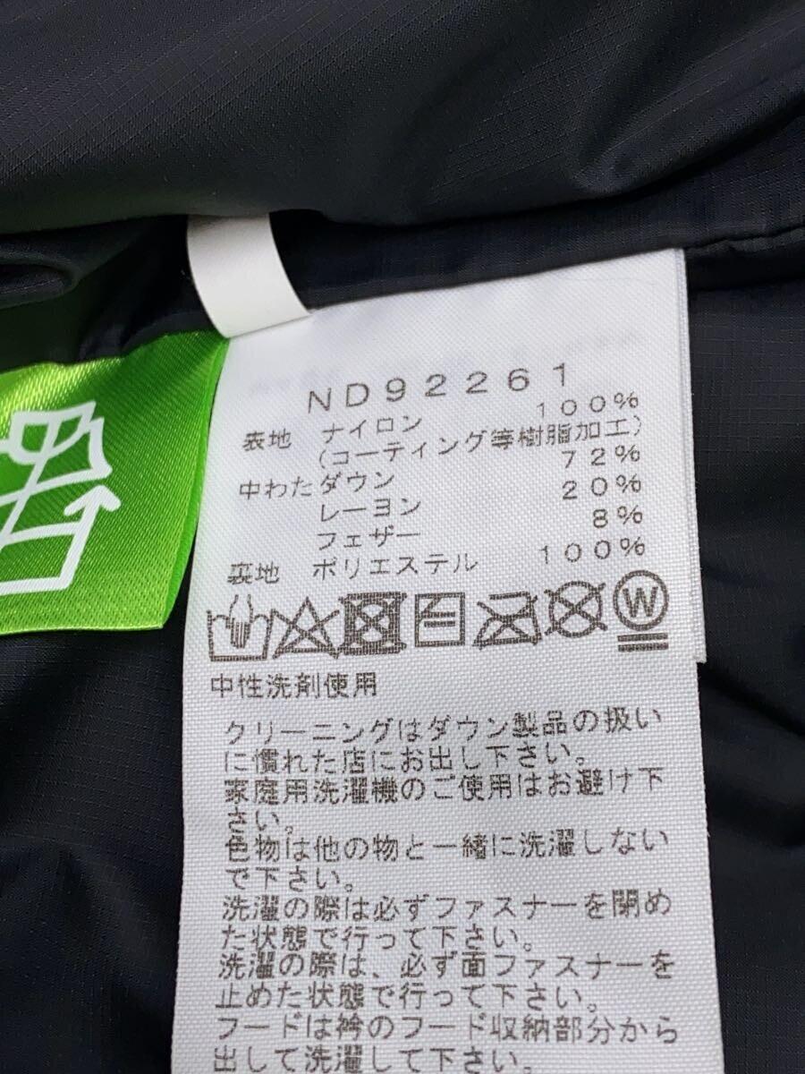 THE NORTH FACE◆GTX NUPTSE VEST/GTXヌプシベスト/ダウンベスト/L/ナイロン/BLK/ND92261_画像4