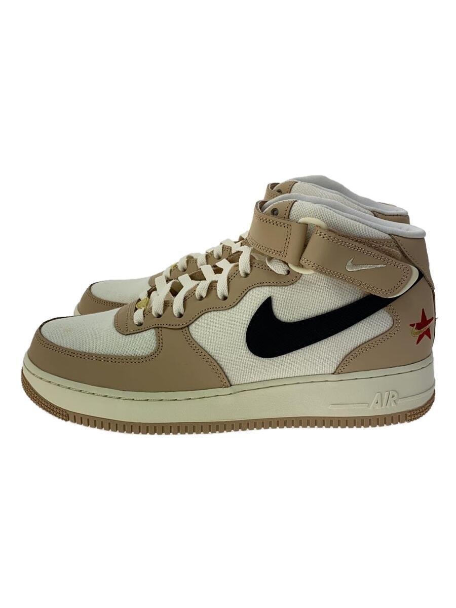 NIKE◆AIR FORCE 1 MID 07 LX_エア フォース 1 ミッド 07 LX/28cm/WHT