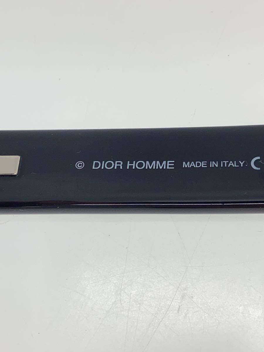 Dior HOMME◆サングラス/-/プラスチック/ブラック/グレー/メンズ_画像4