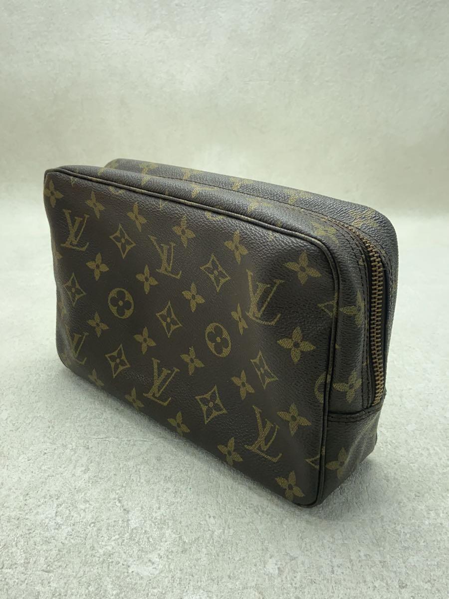 LOUIS VUITTON◆トゥルース・トワレット23_モノグラム・キャンバス/PVC/ブラウン/モノグラム/M47524_画像2