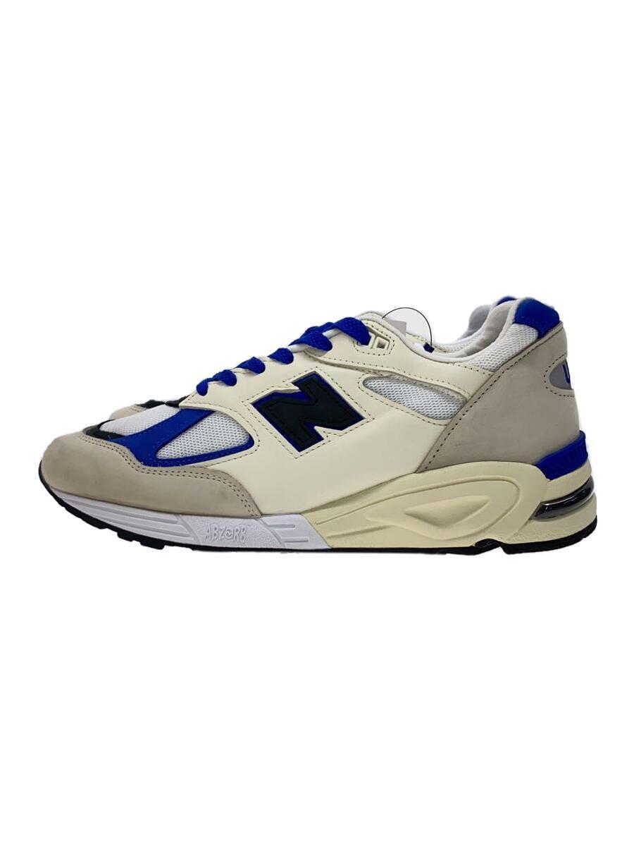 NEW BALANCE◆ローカットスニーカー/27cm/WHT/M990WB2