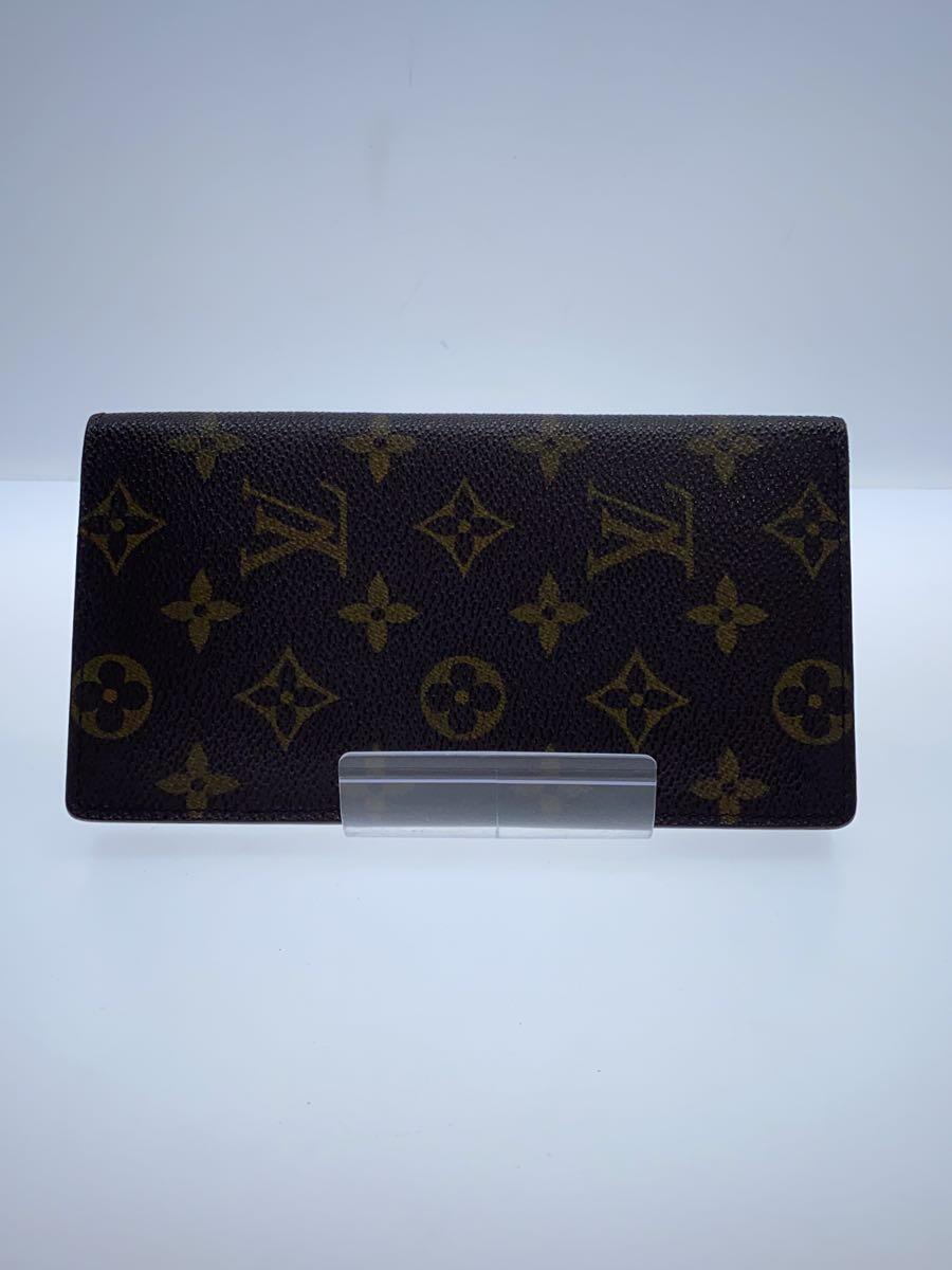 LOUIS VUITTON◆ポルト・カルト・クレディ・円_モノグラム・キャンバス_BRW/PVC/BRW/総柄/メンズ_画像1