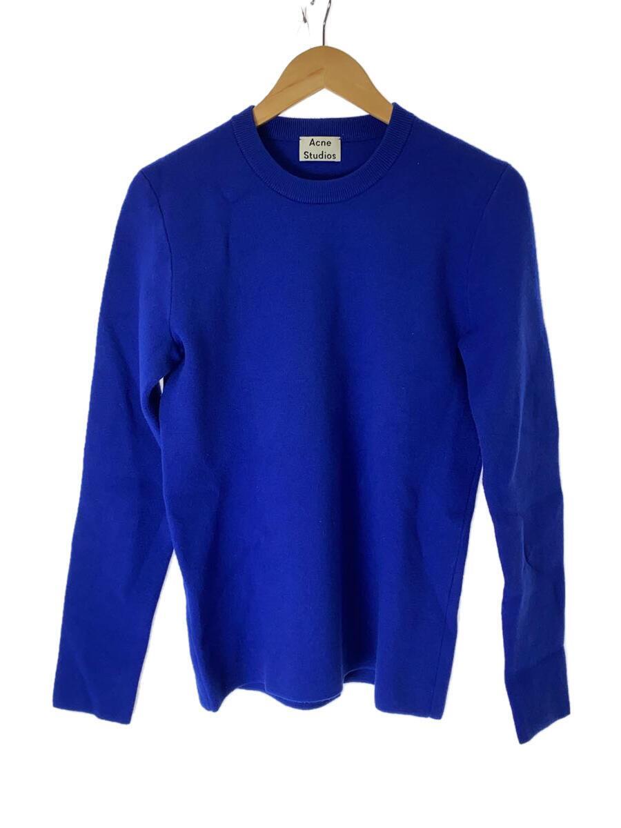 Acne Studios(Acne)◆セーター(厚手)/LANG WOOL PAW16/S/ウール/BLU/無地/29C163