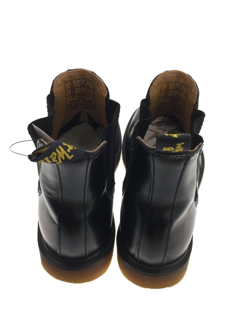 Dr.Martens◆サイドゴアブーツ/UK5/BLK/レザー/11853001_画像3