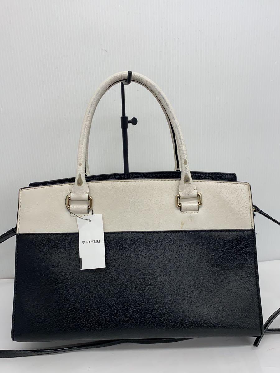 kate spade new york◆ハンドバッグ/レザー/BLK/WKRU4257_画像3