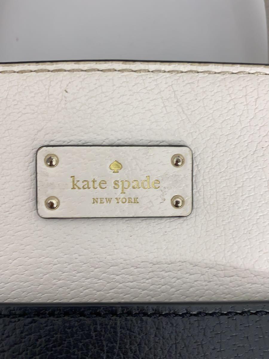 kate spade new york◆ハンドバッグ/レザー/BLK/WKRU4257_画像5