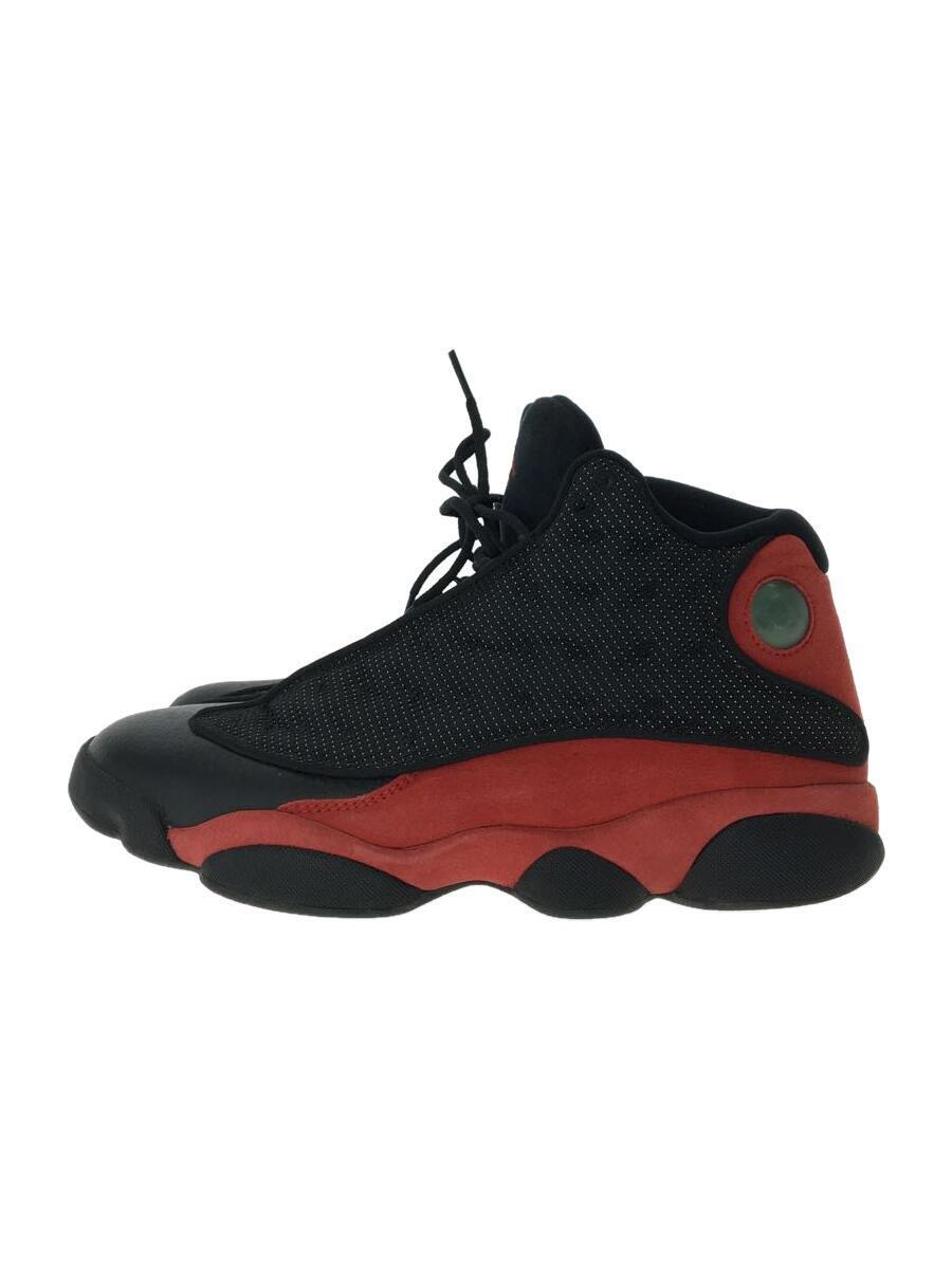 NIKE◆AIR JORDAN 13 RETRO/エアジョーダンレトロ/ブラック/414571-004/27.5cm/BLK