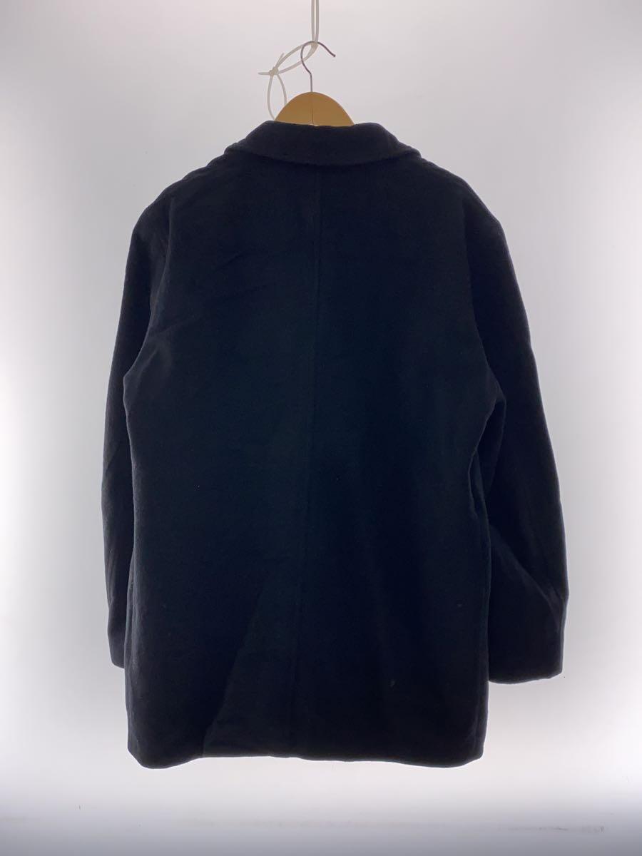 Paul Smith* pea coat /L/ cotton /BLK/90s/3 pocket / box Silhouette 