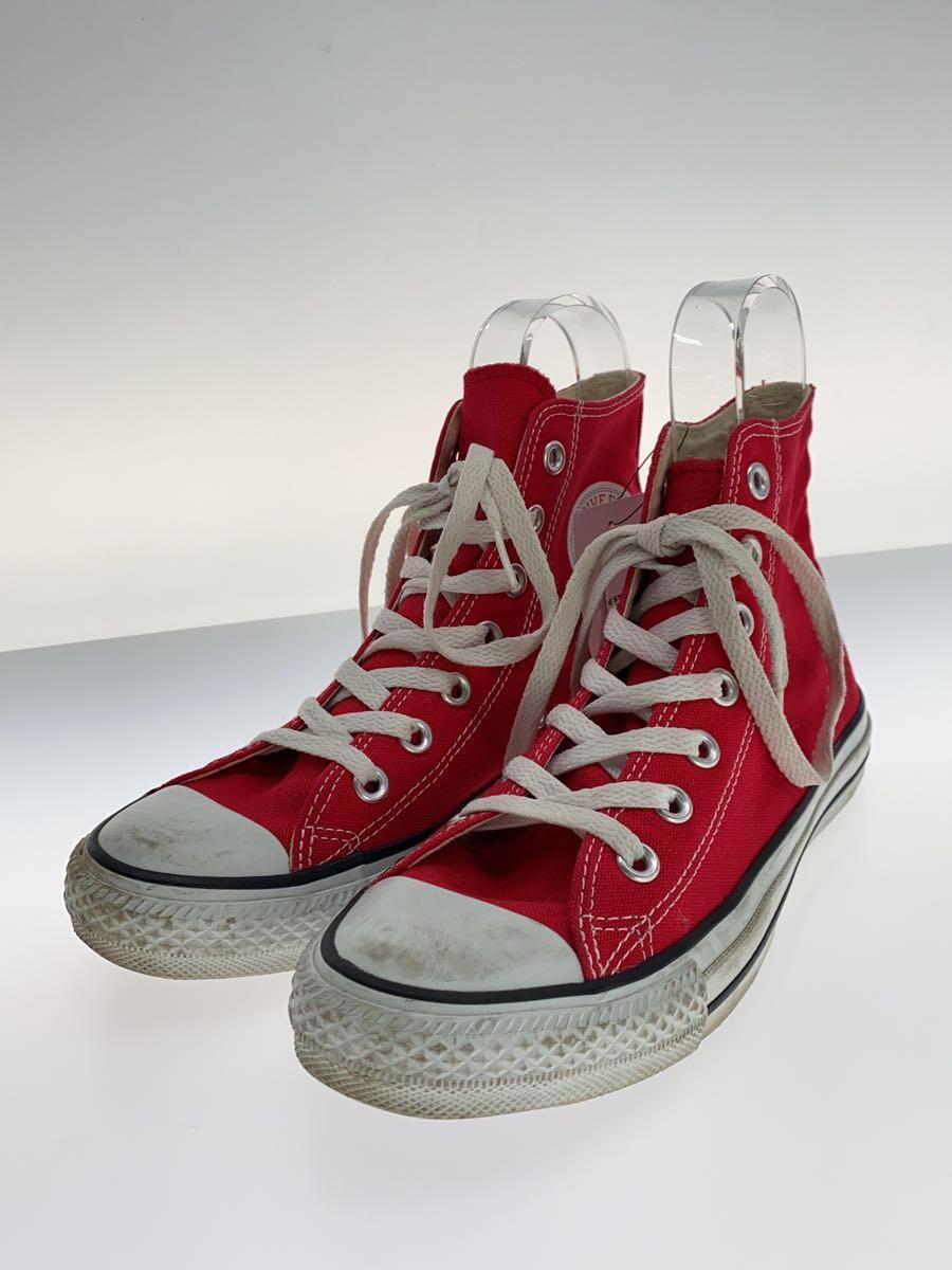 CONVERSE◆ハイカットスニーカー/24cm/RED/キャンバス/1608_画像2