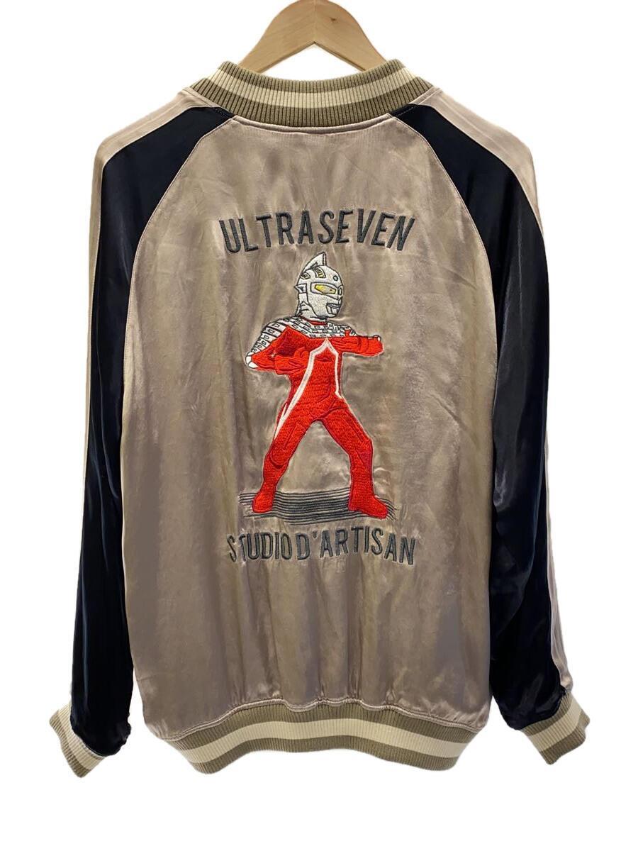 STUDIO D’ARTISAN◆ULTRASEVEN SOUVENIR JACKET/スカジャン/44/レーヨン/マルチカラ/UT7-002/ウルトラ