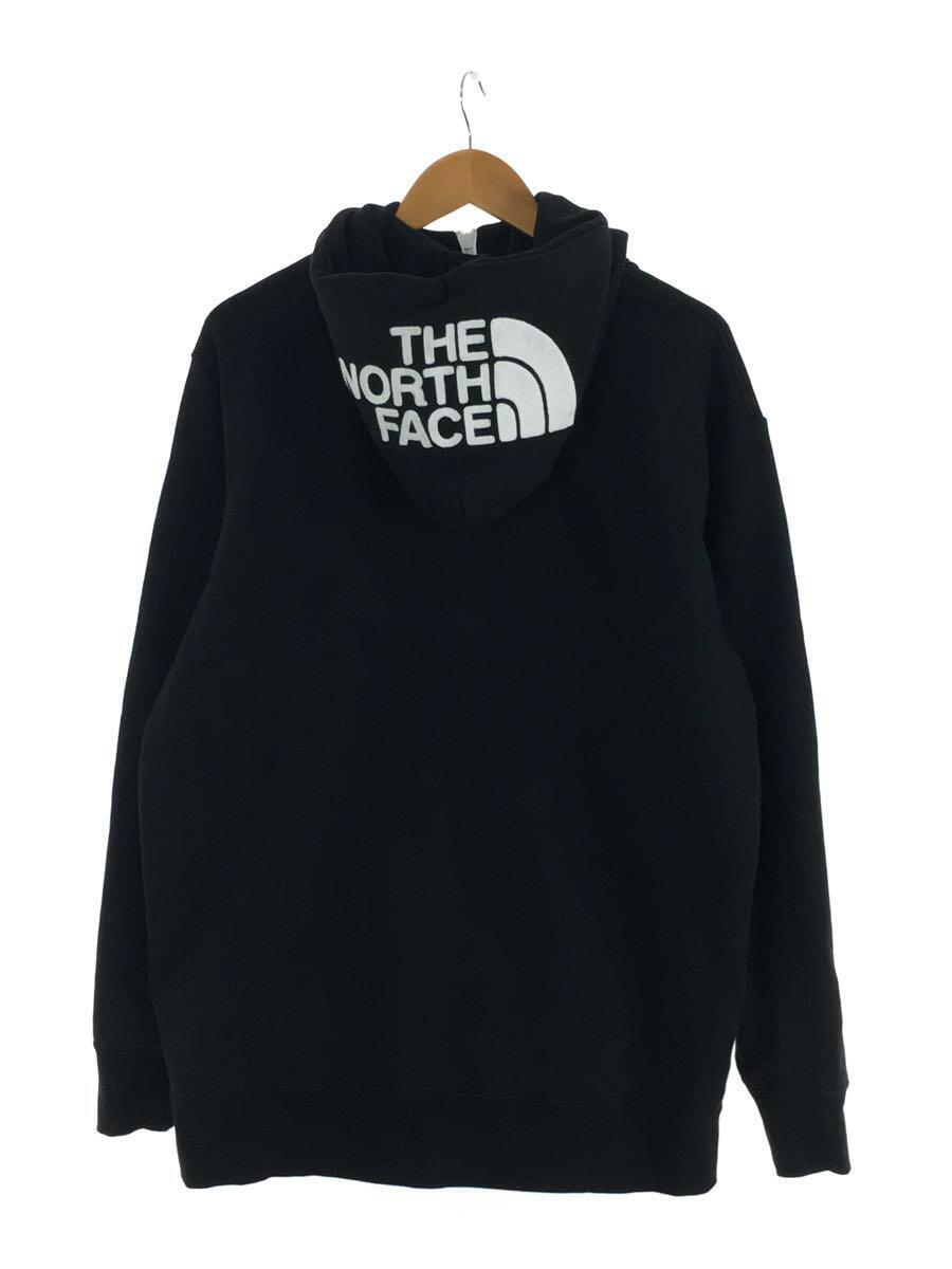 THE NORTH FACE◆REARVIEW FULL ZIP HOODIE_リアビューフルジップフーディ/XL/コットン/BLK_画像2